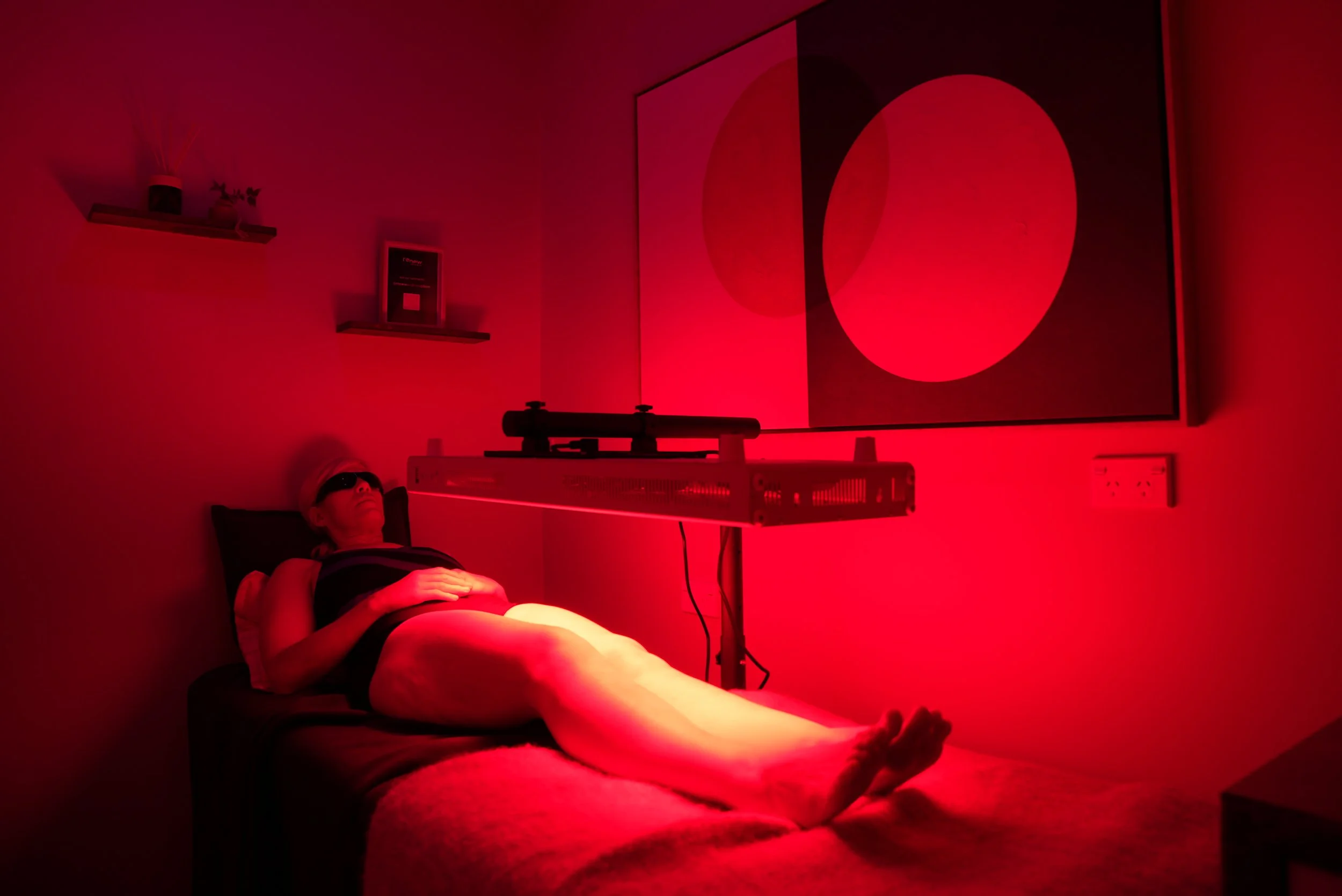 Slimming benefits of red light therapy